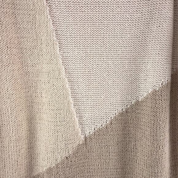 J. Jill Pure Jill Colorblock Lightweight Cotton Blend Tunic Sweater - Picture 4 of 10